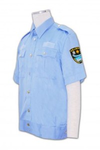 SE001 短袖保安恤衫制服定制 團體制服恤衫製造 保安制服公司 
